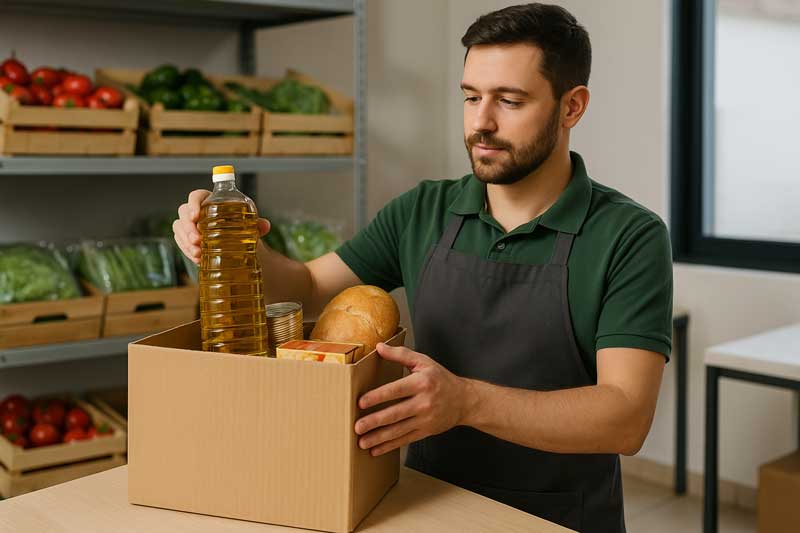 Ley 1/2025 de prevención del desperdicio alimentario: obligaciones clave para supermercados y restaurantes.